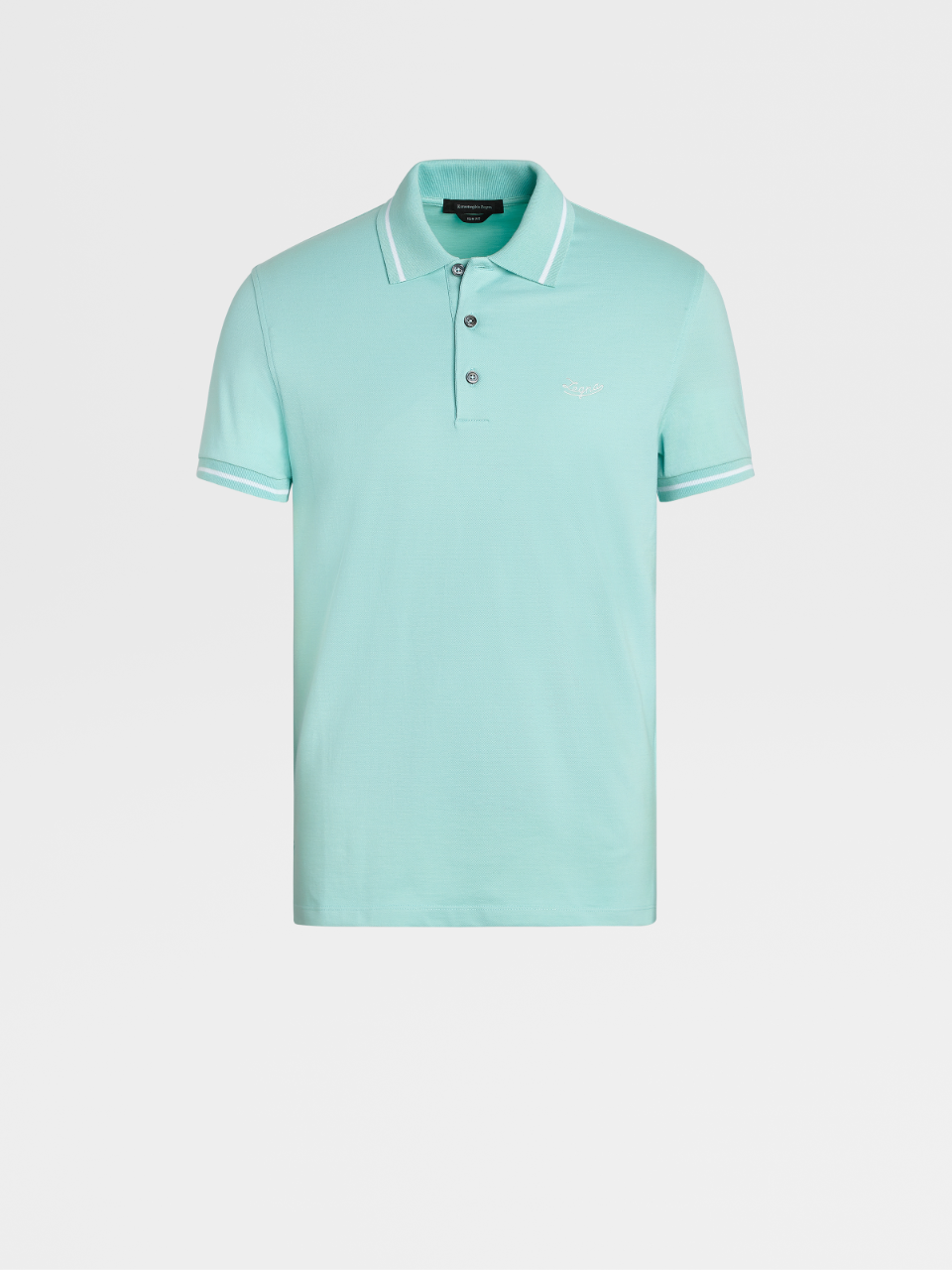 弹力棉质短袖 Polo 衫